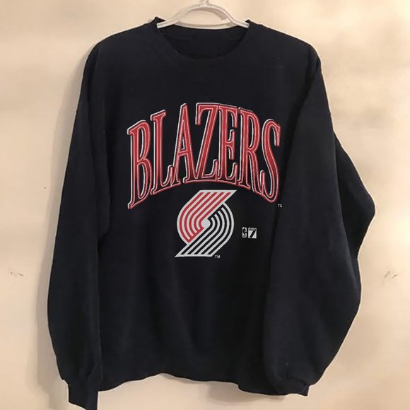 Tops | Vintage Portland Trail Blazers Logo Shirt Portland Trail Blazers  Sweatshirt | Poshmark